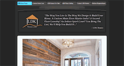 Desktop Screenshot of ldkhomes.com